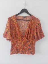 Primark Womens Blouse Wrap Top