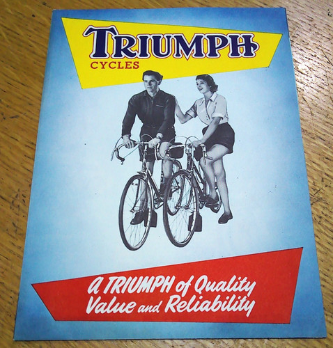 Triumph bicycles range - bicycles,