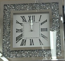 Wall Clock Square Crushed