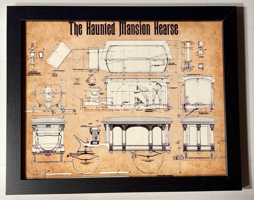 Print the disney haunted - of,