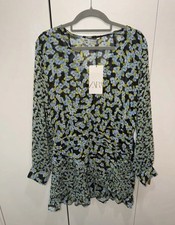 Zara Green / Blue Floral Mini
