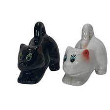 Ceramic Black & White Kittens