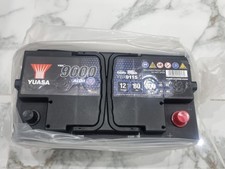 Yuasa YBX9115 AGM Start Stop Plus Battery, 12V / 80Ah / 800A