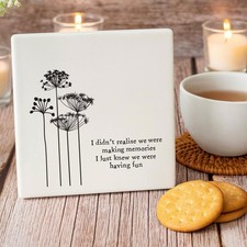 Porcelain Kitchen Coaster  |