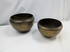 2x Vintage Tibetan Bronze /