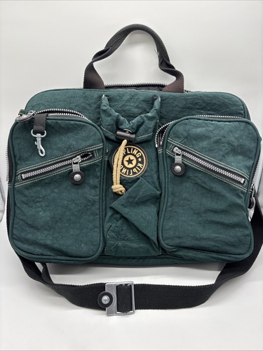 Kipling green crinkle - green, nylon