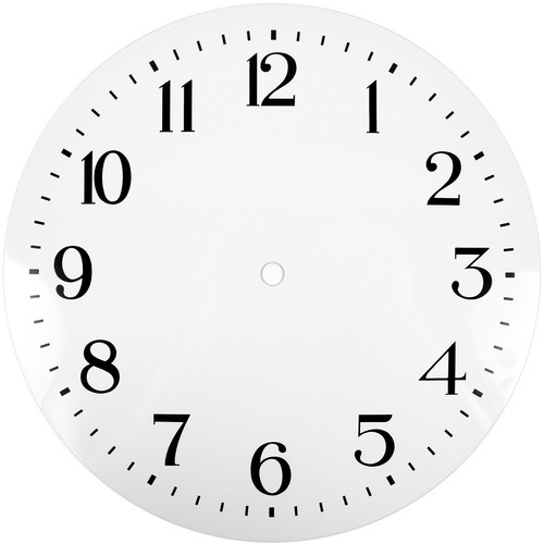 New white replacement - replacement, clock