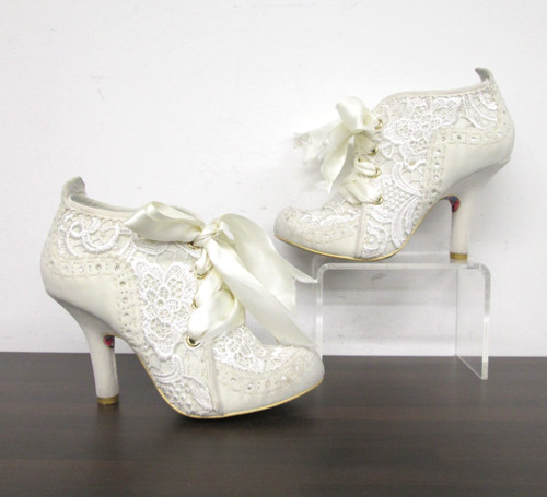 Irregular choice white lace - choice,