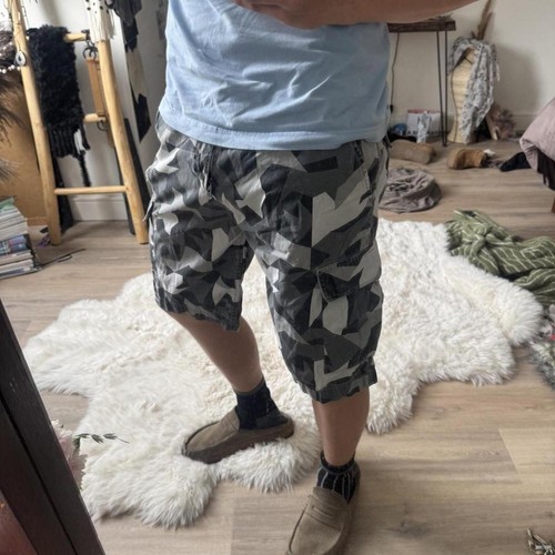 Bench geometric camo - camo, cargo
