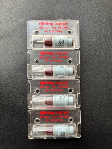 Vintage rotring isograph - 4x,