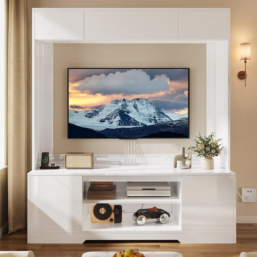 Wall unit entertainment center - unit,