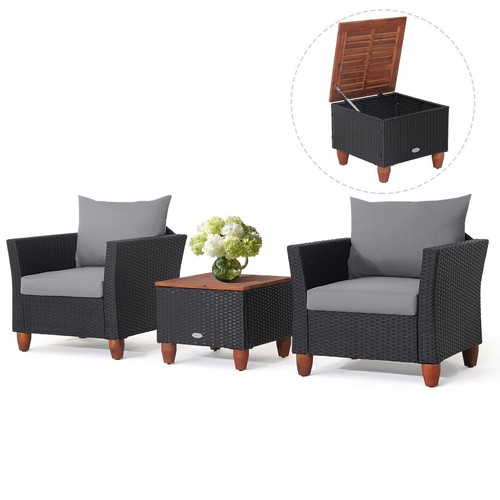 Costway pcs outdoor wicker - pcs,