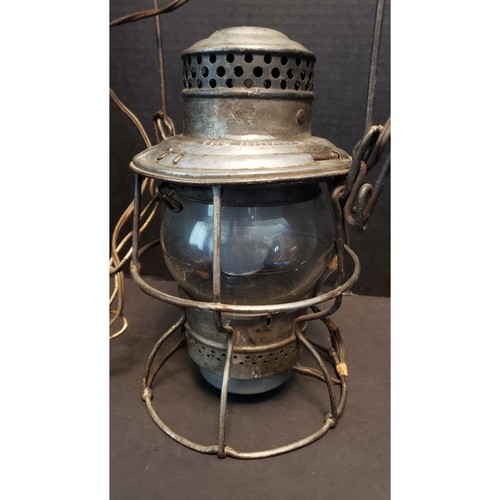 Antique cnr railroad lantern - antique,