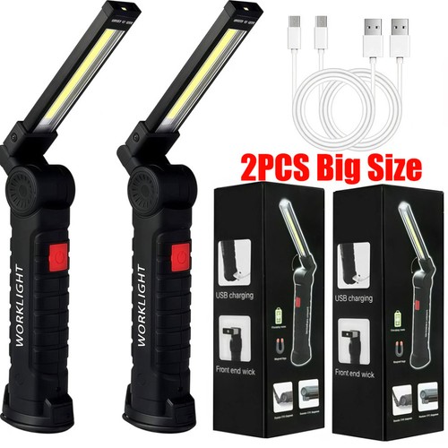 2pcs work light rechargeable - light,