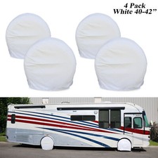 4 Pack White RV Camper Car