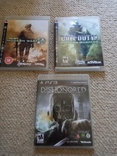  PLAYSTATION 3  GAMES X3 -