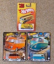 3x Hot Wheels VW Volkswagen T1