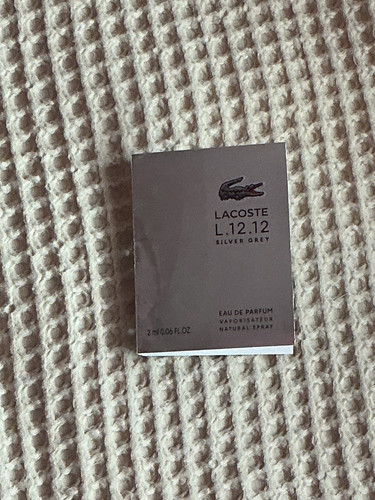 Lacoste silver grey - l.12.12,