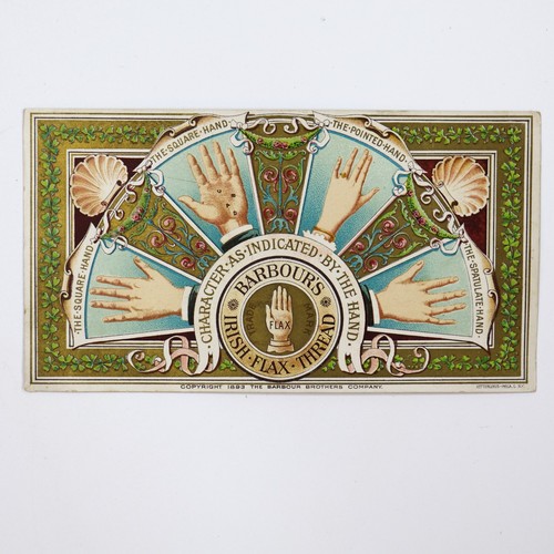 1893 victorian trade card - victorian,