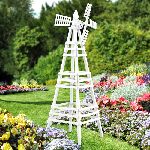 6ft wood windmill - 6.6ft,