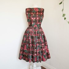 Vintage 1950s Original Floral