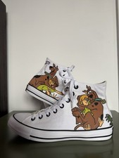 Converse Chuck Taylor All Star Hi Top Scooby-Doo Trainers UK 8 Mens Limited Ed
