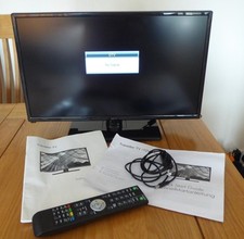 Cello ZRTMF0222 12 volt and mains 22 inch Traveller Caravan TV Freeview HD DVD