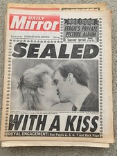 Daily Mirror Newspaper 20th