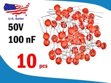 50V 104 100nF (10 pcs) 0.1uF