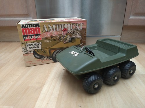 Vintage action man amphicat - man,