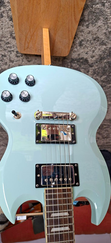 Epiphone blue solid body - sg,