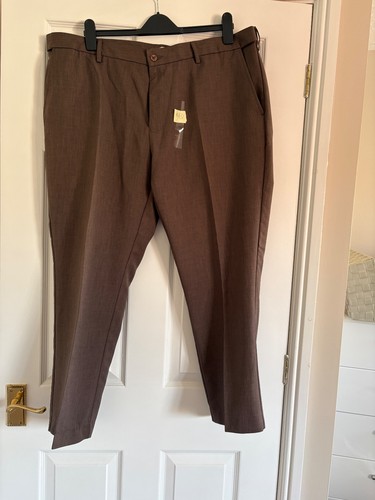 Mens farah brown trousers - mens,