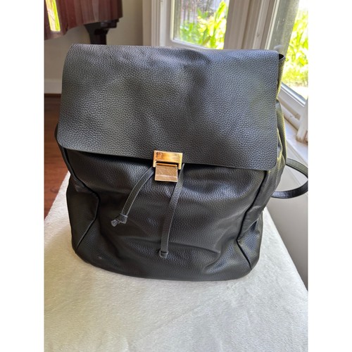 Zara black faux leather - zara,