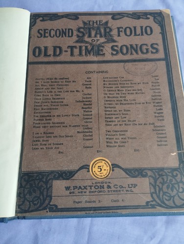 Hard bound vintage - hard, star