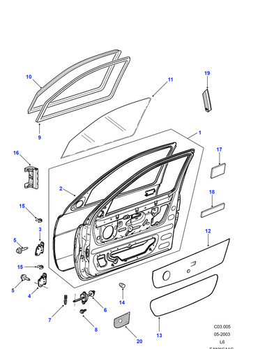 Land rover seal - land,