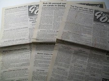 " Springwood Mickey " 3 x Greyhound Owner dog racing newspapers Flapping NGRC