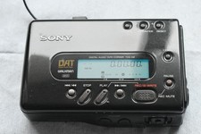 SONY TCD-D8 DAT Walkman Portable Recorder Tested with AC Adapter Used Japan
