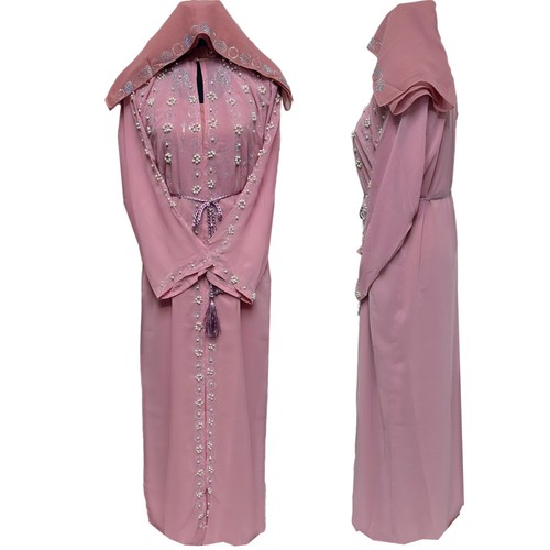 Women pink stone - stone, abaya