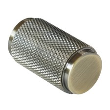 ANTIQUE BRASS Knurled Handle