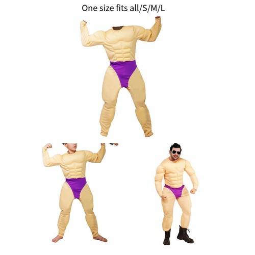 Muscle jumpsuit costume - jumpsuit,