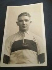 RARE VINTAGE HULL KR PHOTOGRAPHIC POSTCARD 1928 GEORGE SADDINGTON BLACK + WHITE