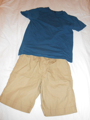 Boys shirt tan - shirt, shorts