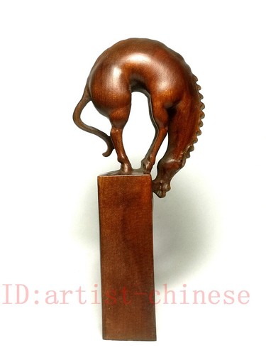 Japanese boxwood hand - , carved