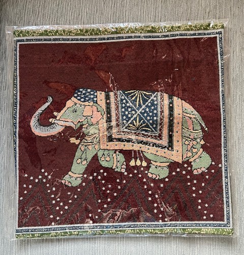 Thai elephant cushion cover - elephant,