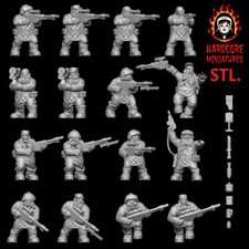 Retro Space Dwarf Troopers by