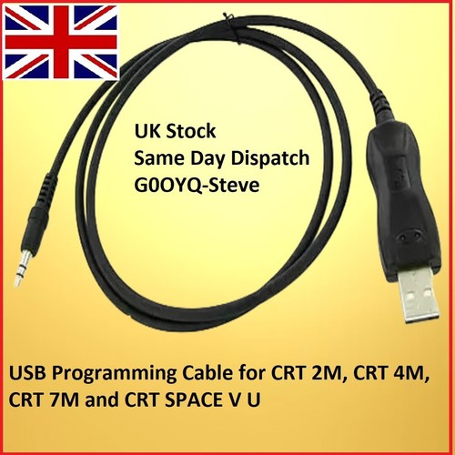 Usb programming cable for - cable, crt