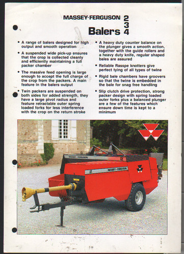 1988 massey ferguson - 1988, 2/3/4