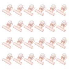 24 Pcs Plastic Bull Dog Clip