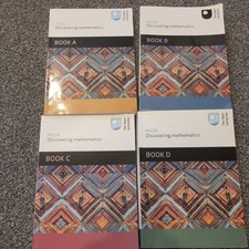 Open University MU123 Discovering Mathematics Complete Set of Books A-D