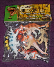 6 Piece JURASSIC ERA Dinosaur